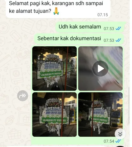 Pengiriman Papan Bunga Selamat Universitas Prasetiya Mulya