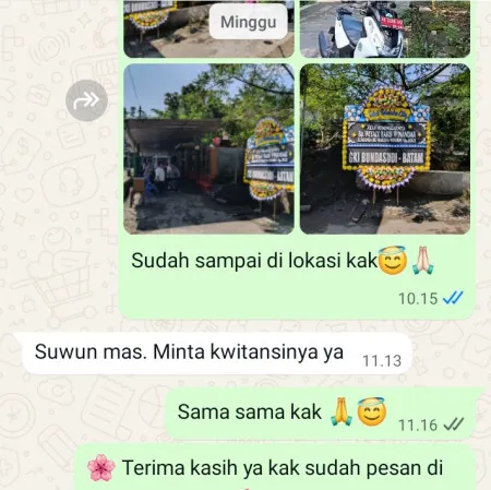 Pengiriman Papan Bunga Duka Universitas Prasetiya Mulya
