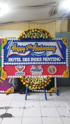 Papan Bunga di Universitas Prasetiya Mulya